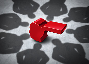 Legal protections for whistleblowers in California workplace law.